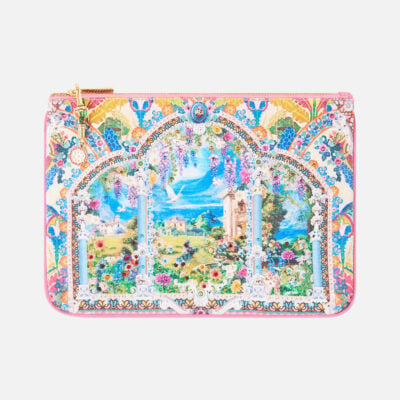 CAMILLA Small Canvas Clutch Navàs Nouveau - Image 1