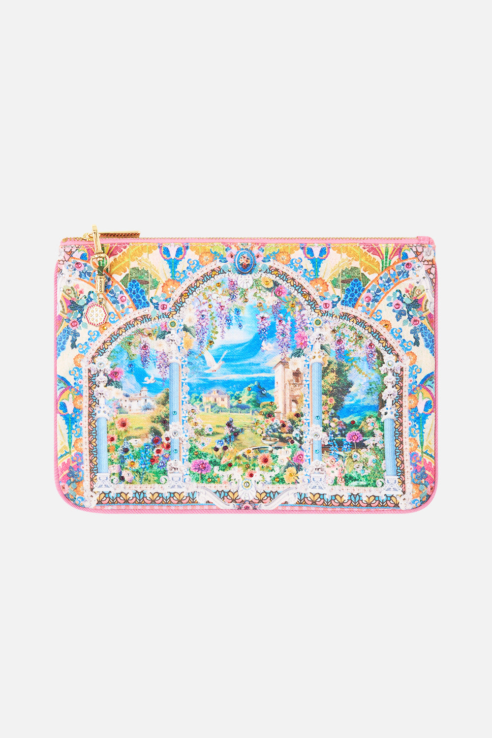 CAMILLA Small Canvas Clutch Navàs Nouveau - Image 1
