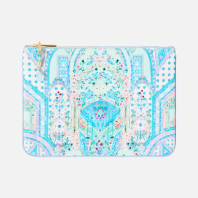 CAMILLA Small Canvas Clutch Midsummer Mosaics - Image 1