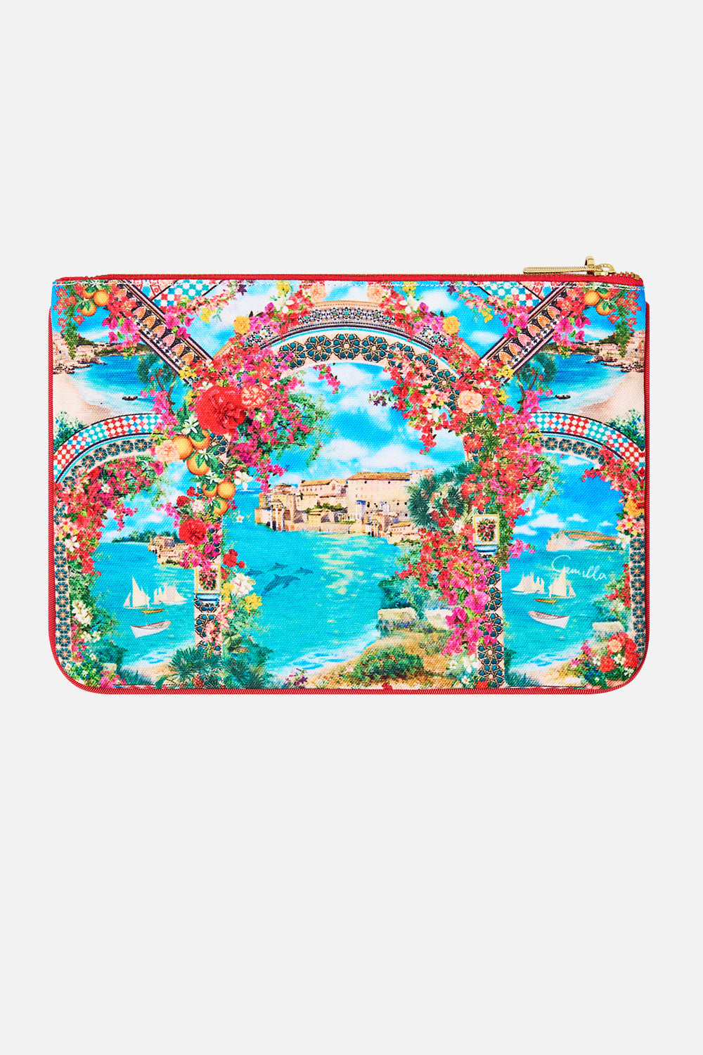 MNCAM131026140621442_2 CAMILLA Small Canvas Clutch Meet ME - Image 2
