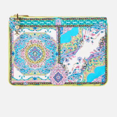 CAMILLA Small Canvas Clutch Magic Carpet Ride - Image 1
