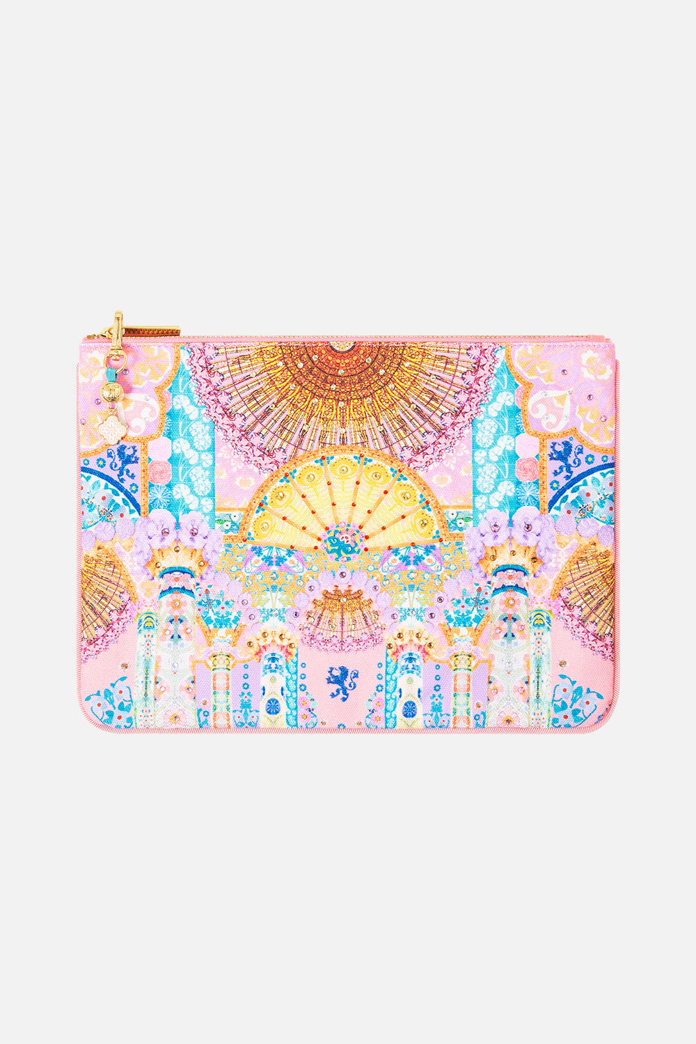 MNCAM131026140621447_3 CAMILLA Small Canvas Clutch Howdy Gaudi - Image 3