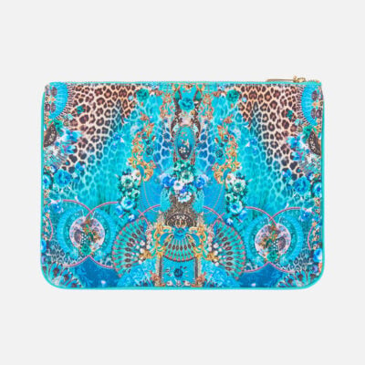 CAMILLA Small Canvas Clutch Flamenco Euphoria - Image 2