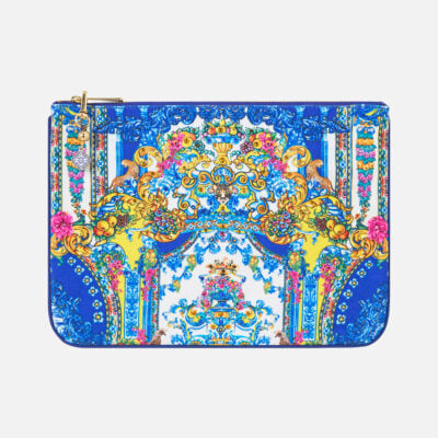CAMILLA Small Canvas Clutch España Nirvana - Image 1