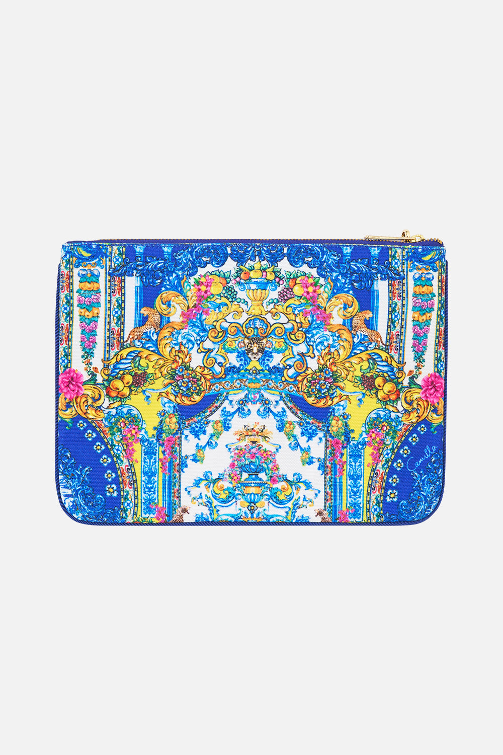MNCAM131026140621449_2 CAMILLA Small Canvas Clutch España Nirvana - Image 2