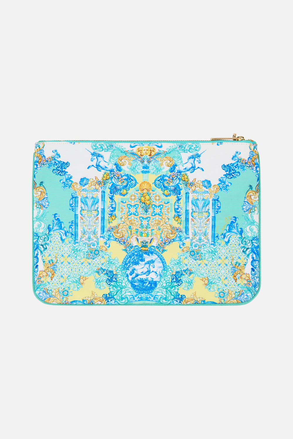 CAMILLA Small Canvas Clutch Dial UP the Tiles - Image 2