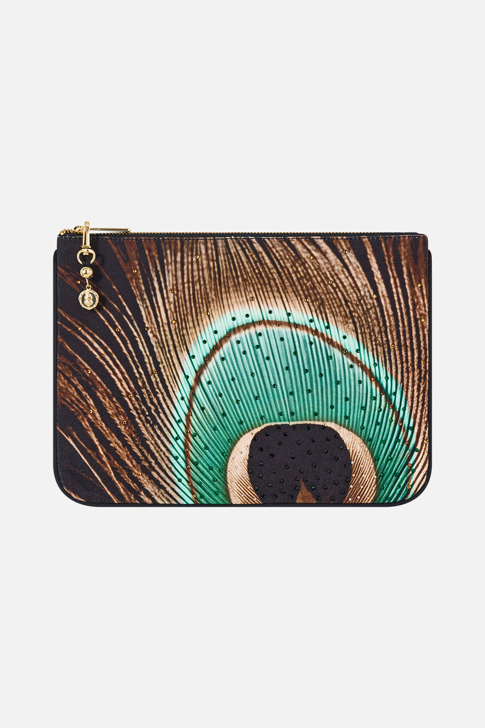 CAMILLA Small Canvas Clutch A Wink TO the Wild - Image 1