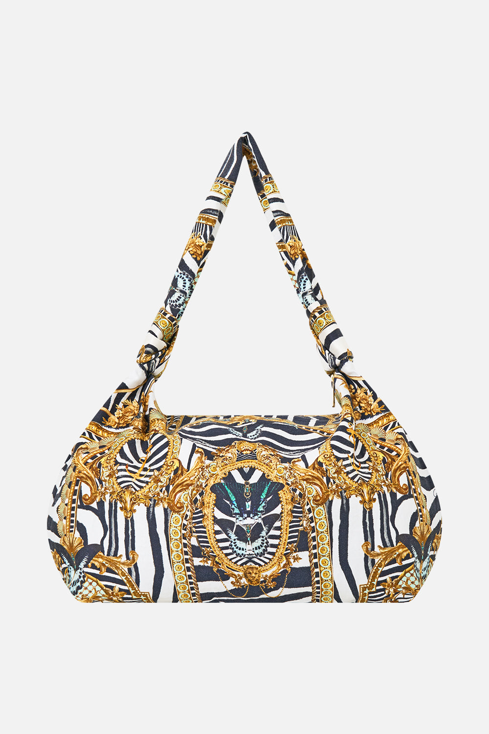 CAMILLA Slouch Shoulder Bag With Knot Details Zig Zag Zoo - Image 2
