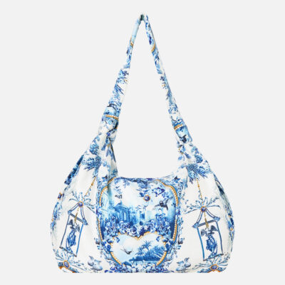 CAMILLA Slouch Shoulder Bag With Knot Details the Porcelain Parlour - Image 2