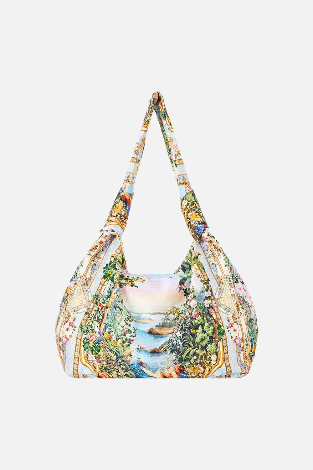 CAMILLA Slouch Shoulder Bag With Knot Details Sisi Society - Image 1