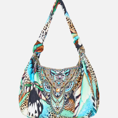 CAMILLA Slouch Shoulder Bag With Knot Details Butterfly Bohemia - Image 1