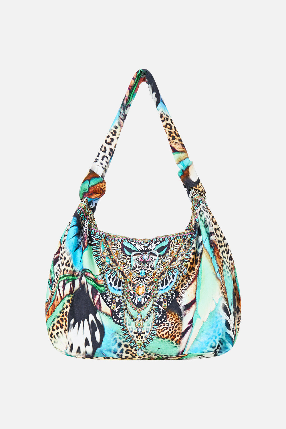 CAMILLA Slouch Shoulder Bag With Knot Details Butterfly Bohemia - Image 1