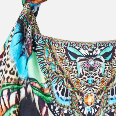 CAMILLA Slouch Shoulder Bag With Knot Details Butterfly Bohemia - Image 2