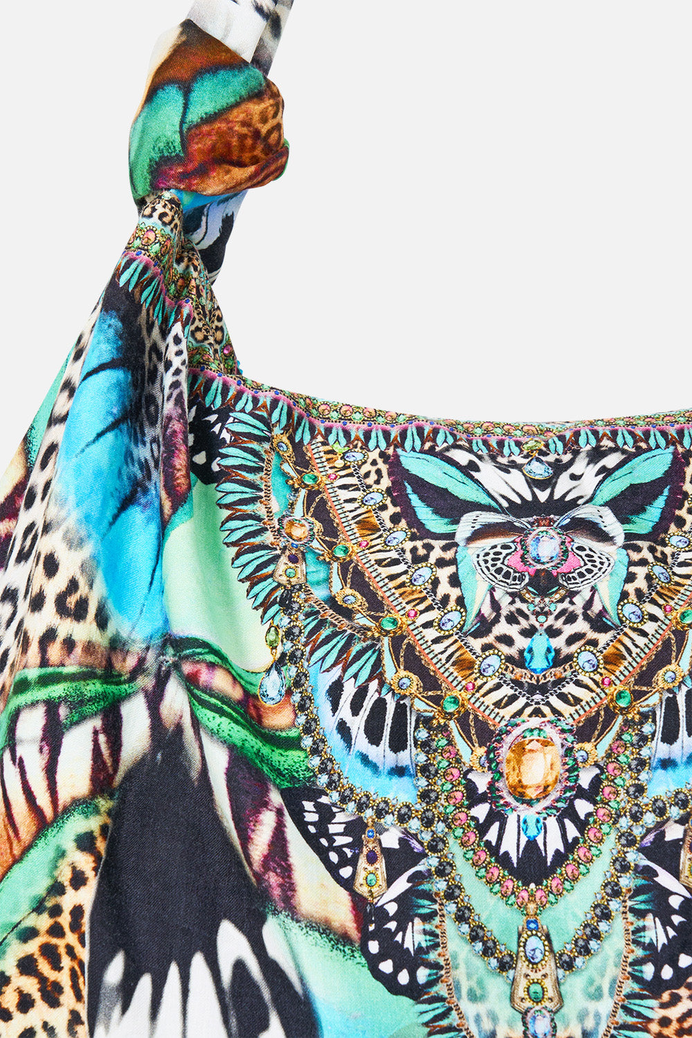MNCAM131026140621461_2 CAMILLA Slouch Shoulder Bag With Knot Details Butterfly Bohemia - Image 2