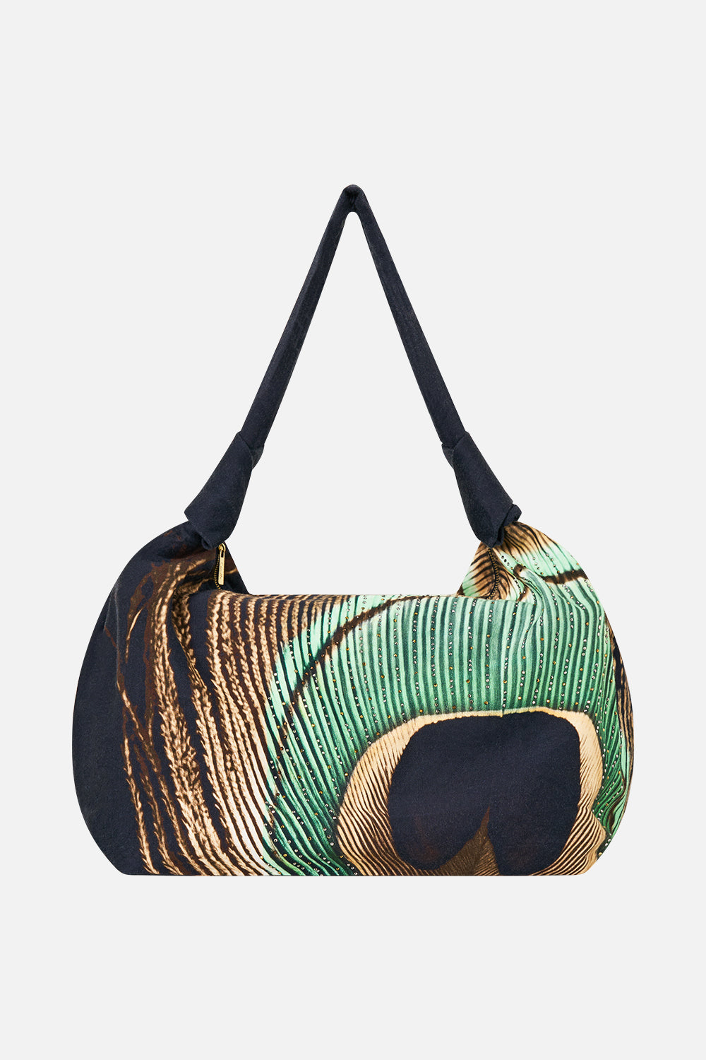 CAMILLA Slouch Shoulder Bag With Knot Details A Wink TO the Wild - Image 1