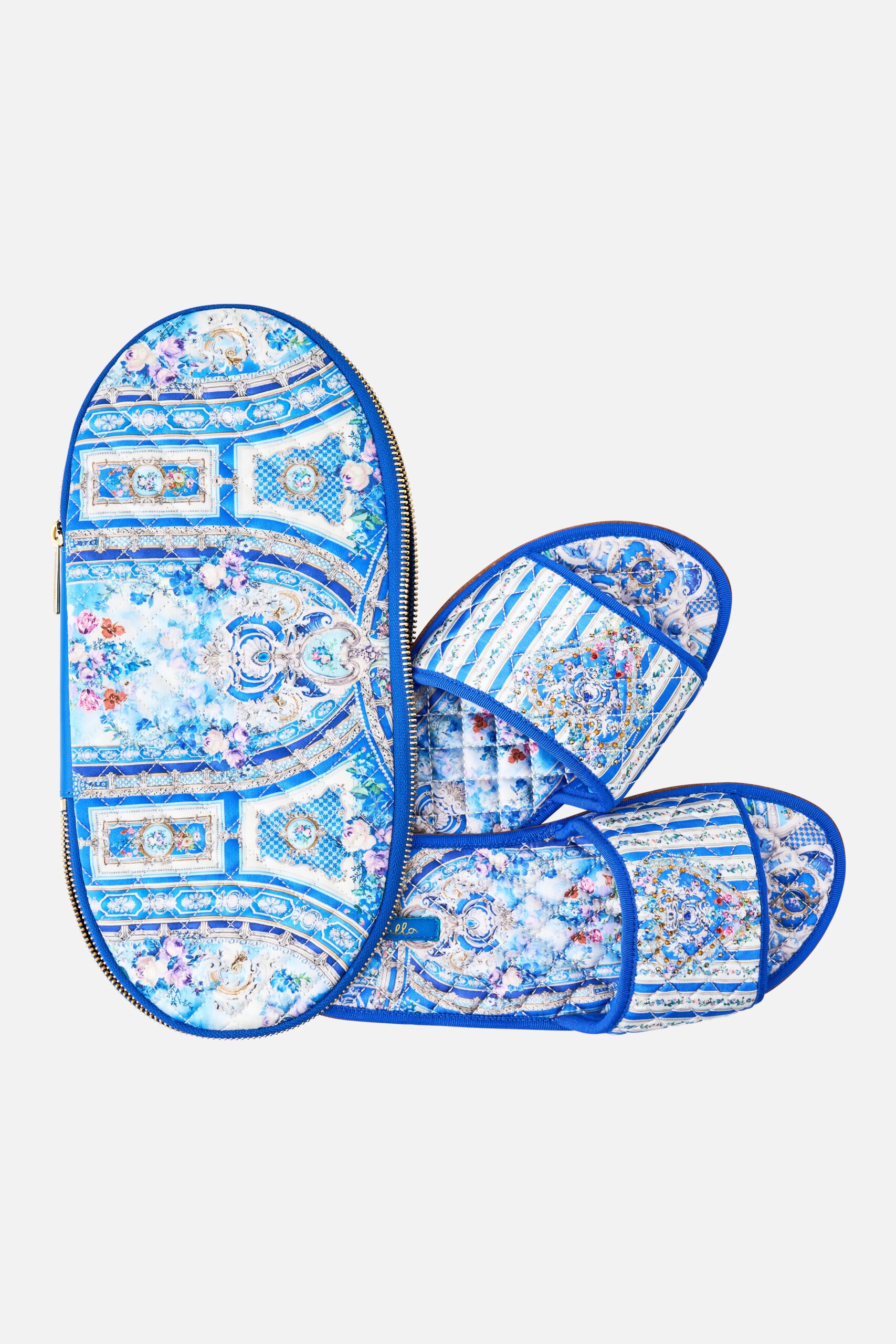 MNCAM131026140621466_2 CAMILLA Slippers With Travel Case Ottoman Opulence - Image 2