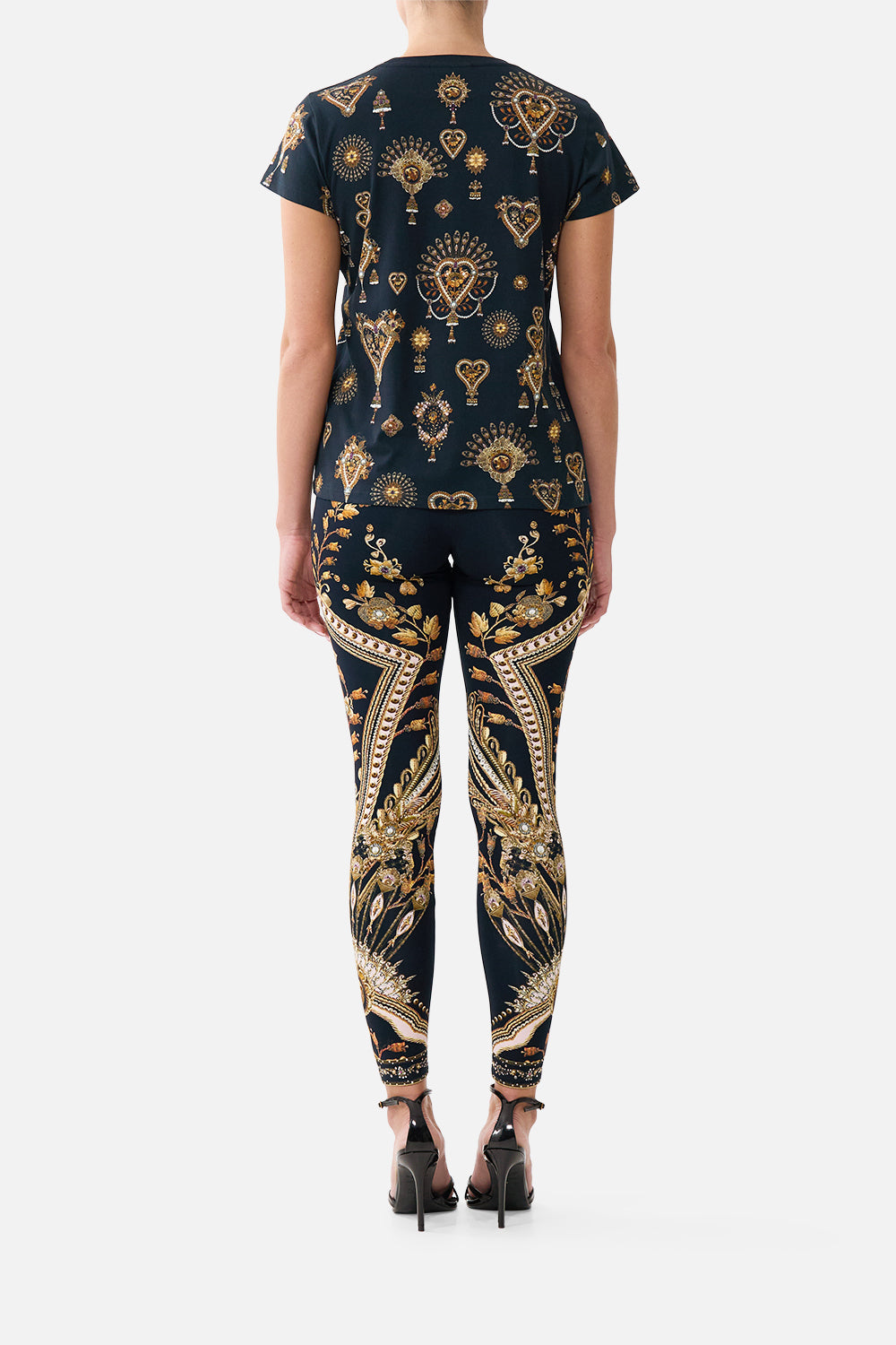 MNCAM131026140621468_2 CAMILLA Slim Fit Round Neck T-shirt Taurus Rising - Image 2