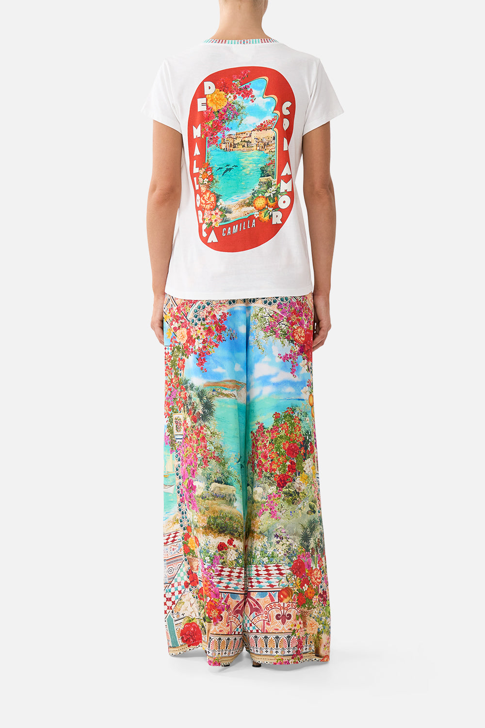 MNCAM131026140621472_2 CAMILLA Slim Fit Round Neck T-shirt Meet ME - Image 2