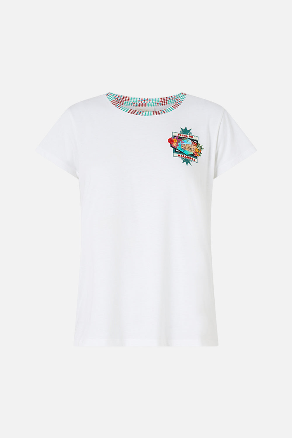 MNCAM131026140621472_3 CAMILLA Slim Fit Round Neck T-shirt Meet ME - Image 3