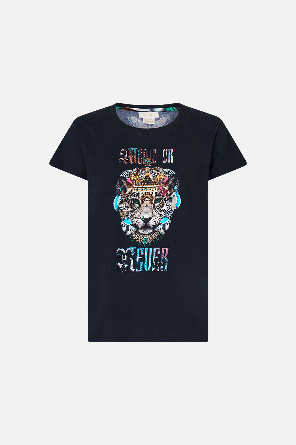 MNCAM131026140621476_3 CAMILLA Slim Fit Round Neck T-shirt Butterfly Bohemia - Image 3