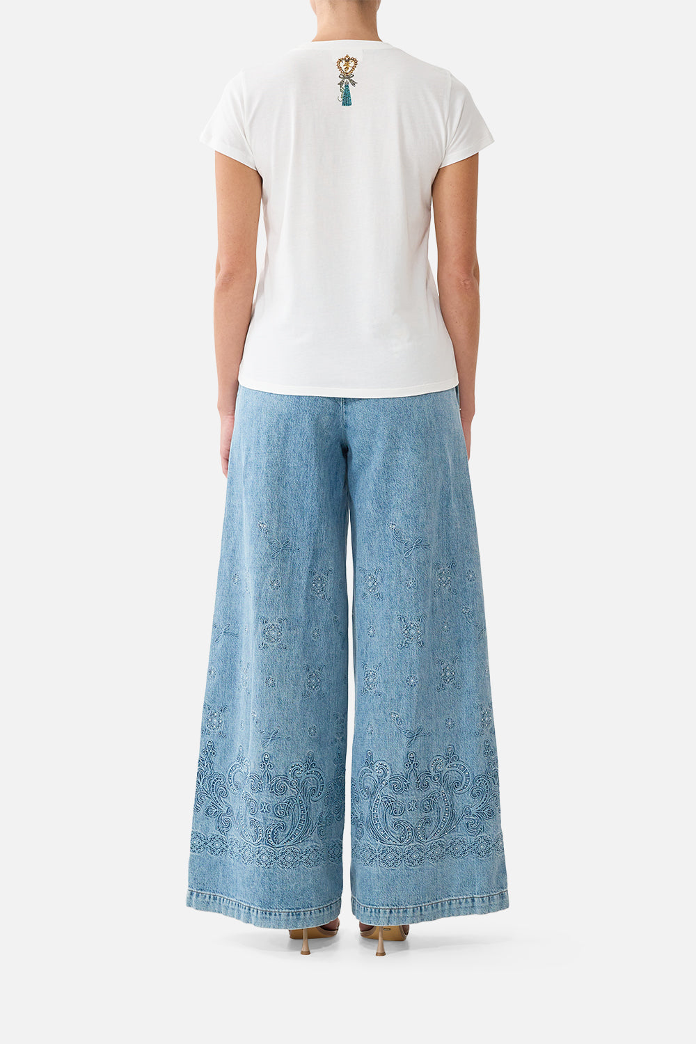 CAMILLA Slim Fit Round Neck T-shirt Ballad OF the Bibliothèque - Image 2