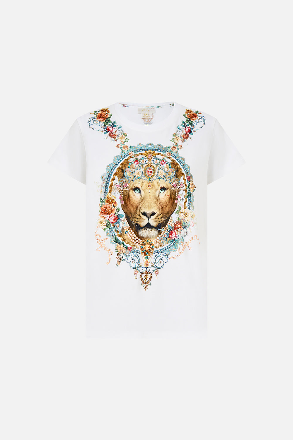 CAMILLA Slim Fit Round Neck T-shirt Ballad OF the Bibliothèque - Image 3
