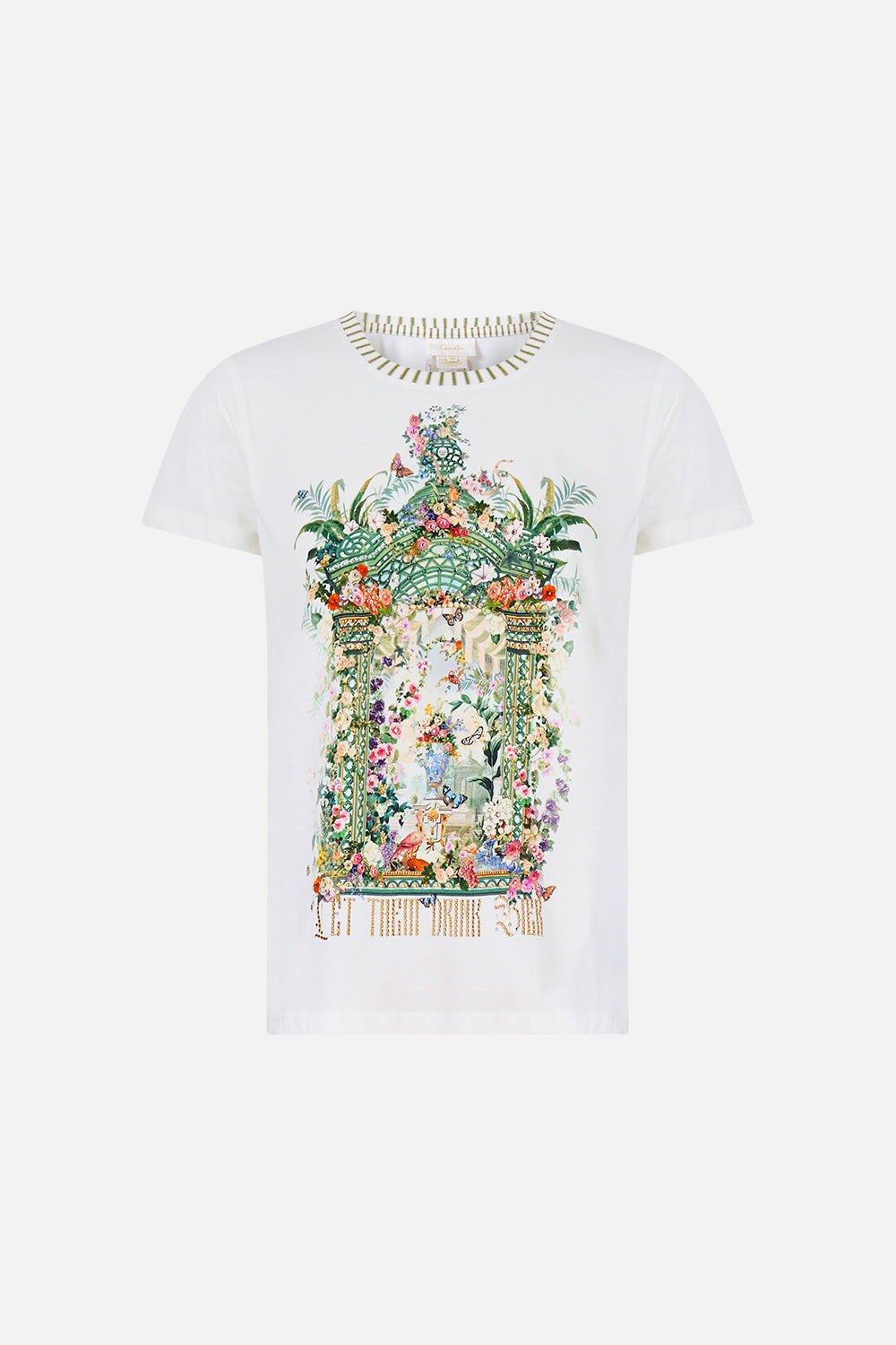 MNCAM131026140621478_3 CAMILLA Slim Fit Round Neck T-shirt Art for the Empress - Image 3