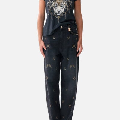 CAMILLA Slim Fit Round Neck T-shirt - Image 1