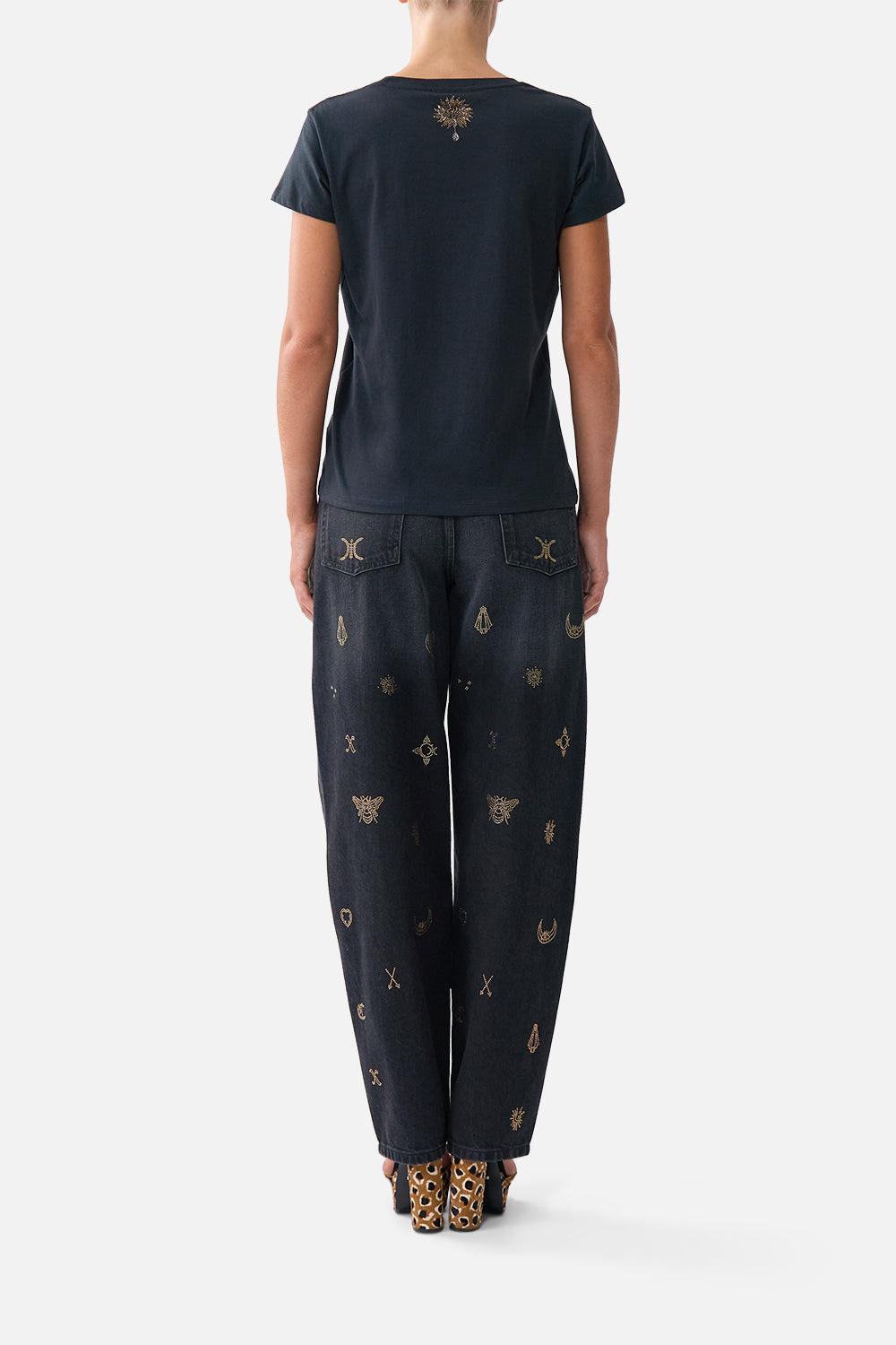MNCAM131026140621479_2 CAMILLA Slim Fit Round Neck T-shirt - Image 2