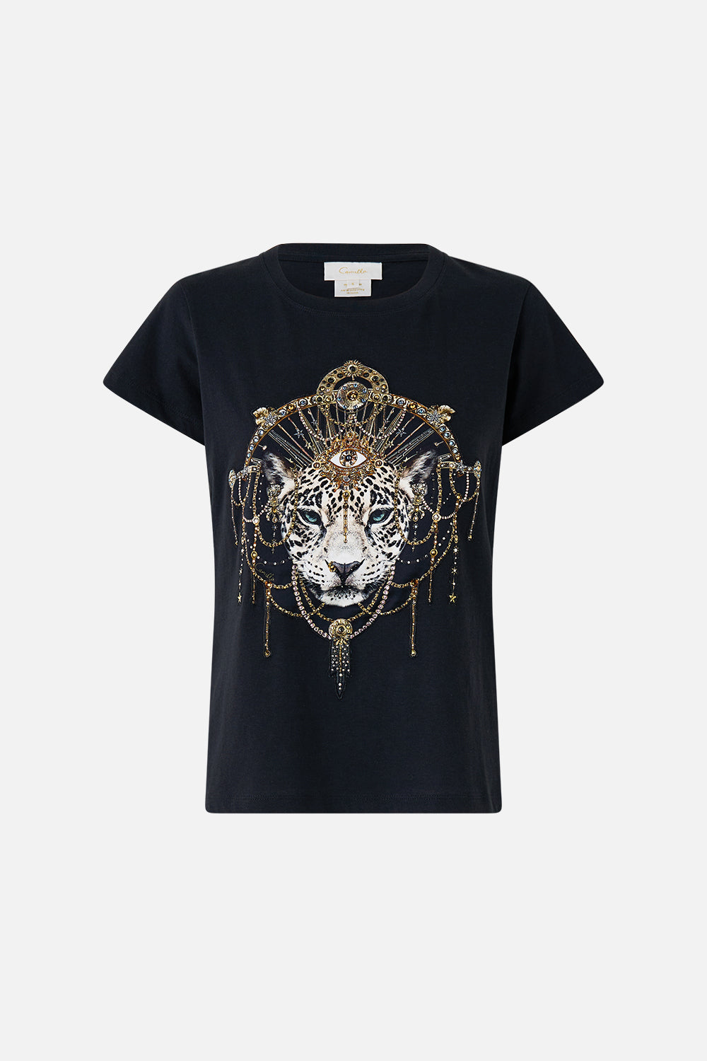MNCAM131026140621479_3 CAMILLA Slim Fit Round Neck T-shirt - Image 3