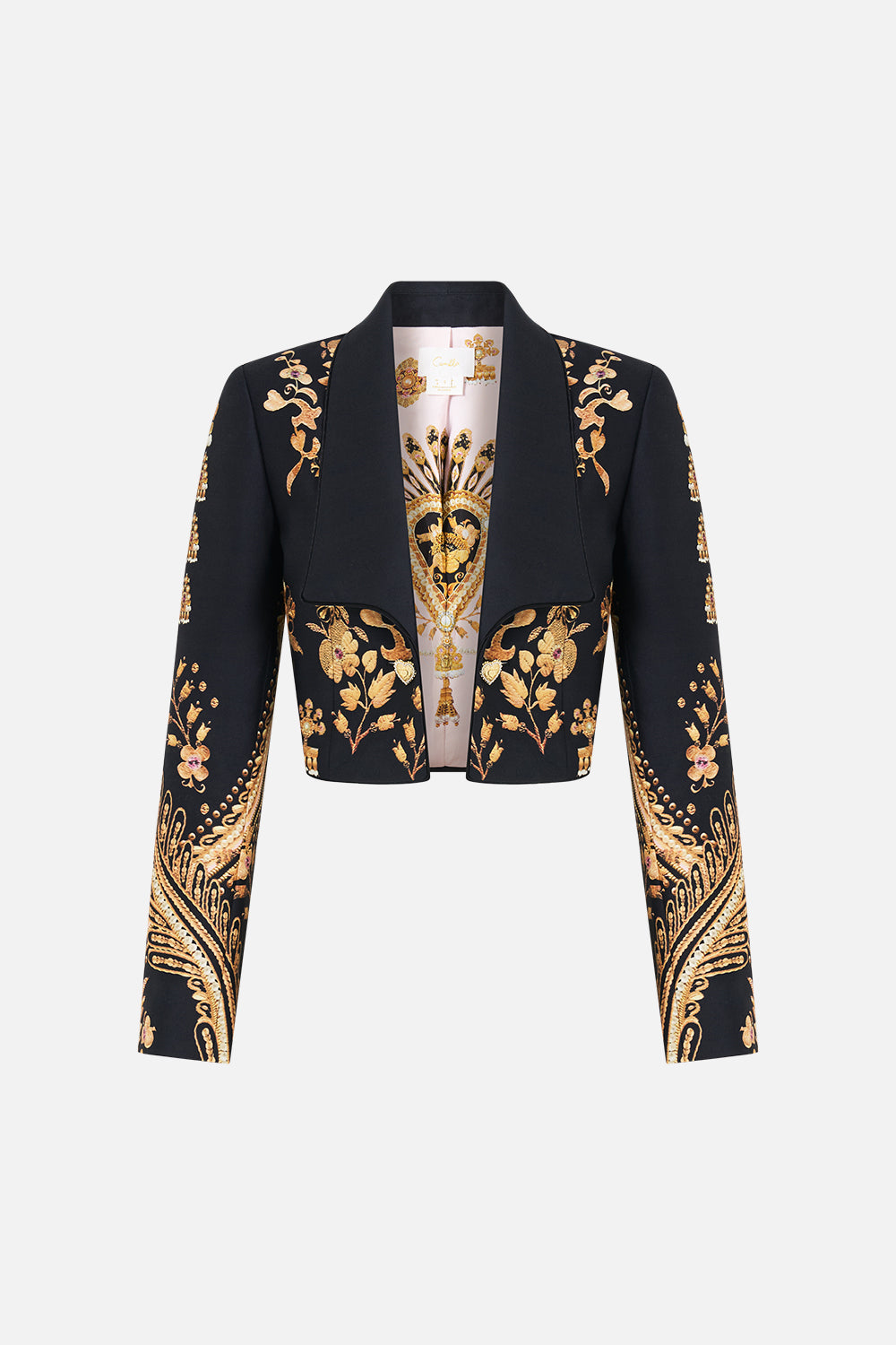 MNCAM131026140621481_3 CAMILLA Slim Fit Cropped Jacket Taurus Rising - Image 3