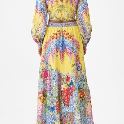 CAMILLA Skirt With Shaped Seam Sultanahmet Summer - Image 2
