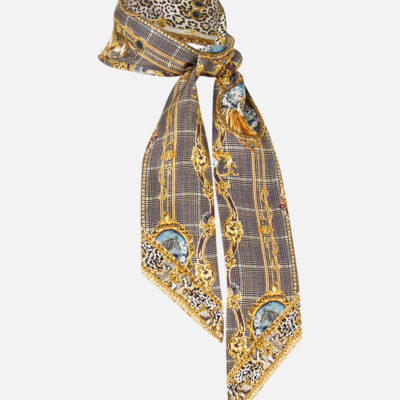 CAMILLA Skinny Neck Scarf Leopard Libertine - Image 1