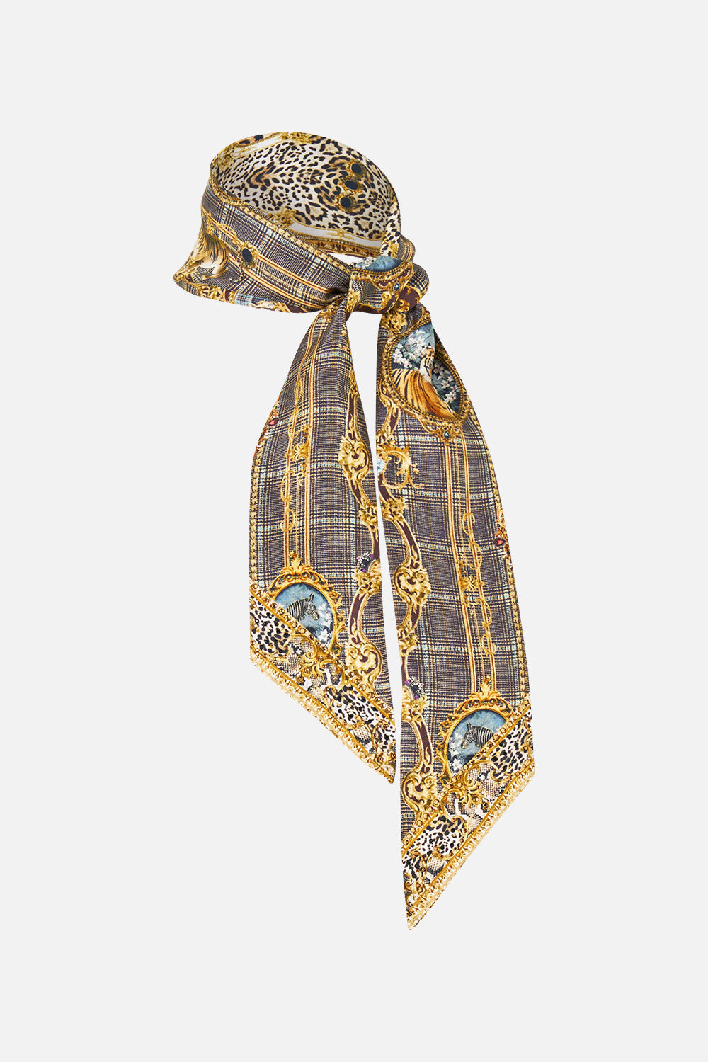 CAMILLA Skinny Neck Scarf Leopard Libertine - Image 1