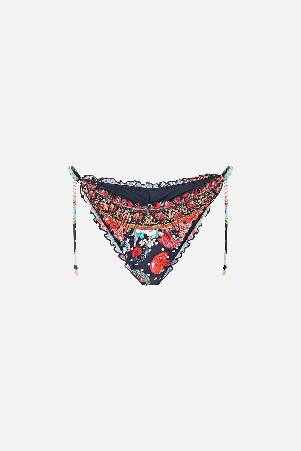 MNCAM131026140621487_3 CAMILLA Skimpy Bikini Bottom With Ruched Edges Daughters OF Duende - Image 3