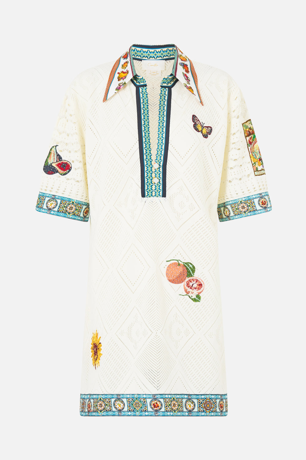 MNCAM131026140621493_3 CAMILLA Silk Collar Knit Tunic Magic OF the Mercado - Image 3