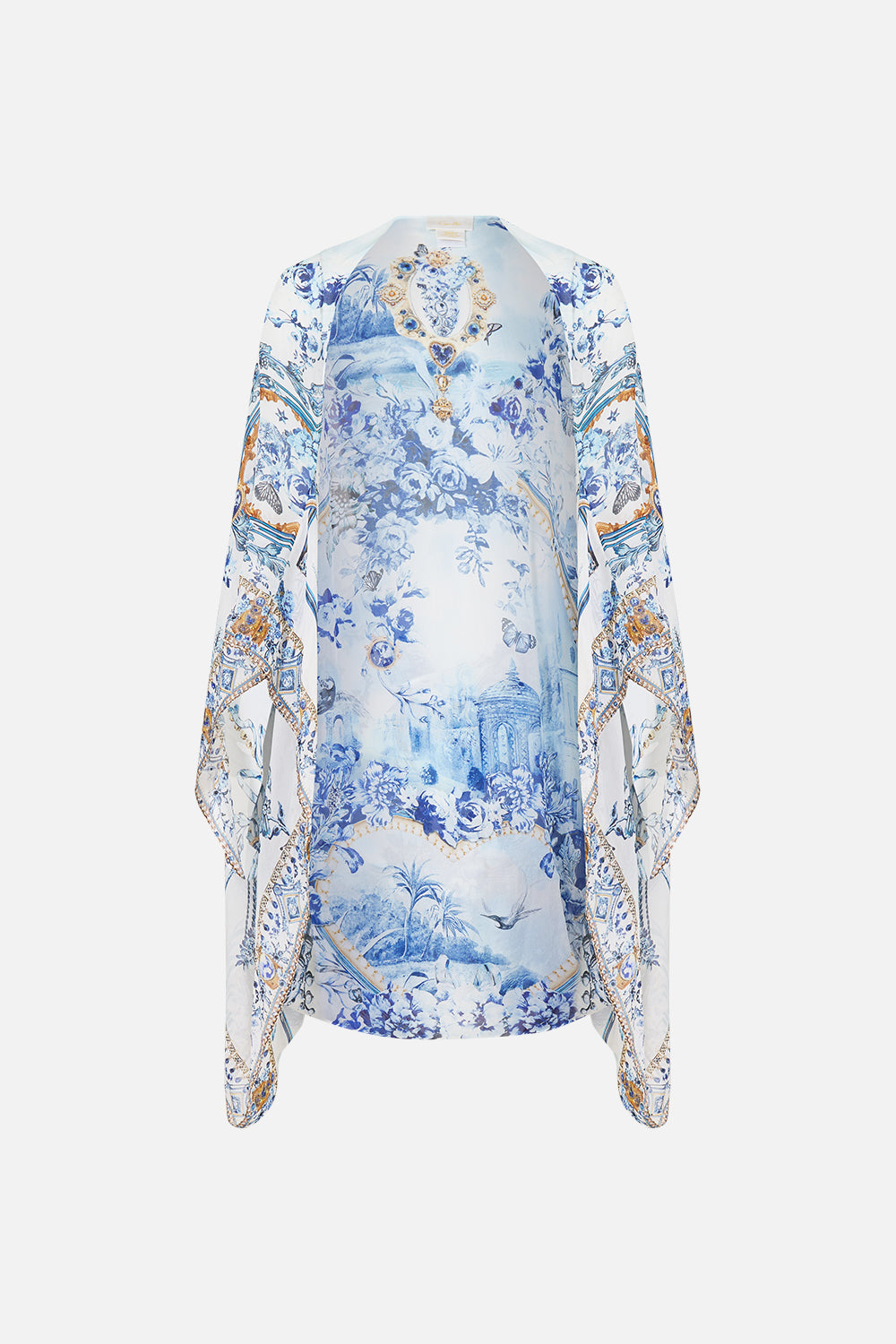 MNCAM131026140621495_3 CAMILLA Silk Chiffon Shrug the Porcelain Parlour - Image 3