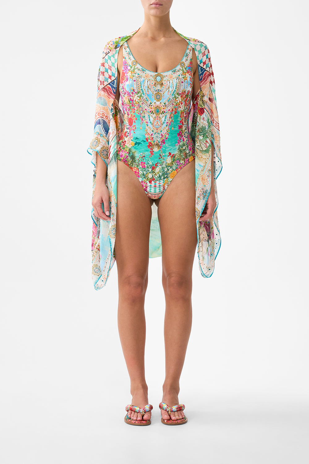 CAMILLA Silk Chiffon Shrug Meet ME - Image 1