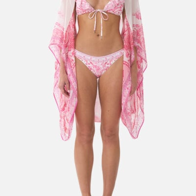 CAMILLA Silk Chiffon Shrug Livin LA Vida Rosa - Image 1