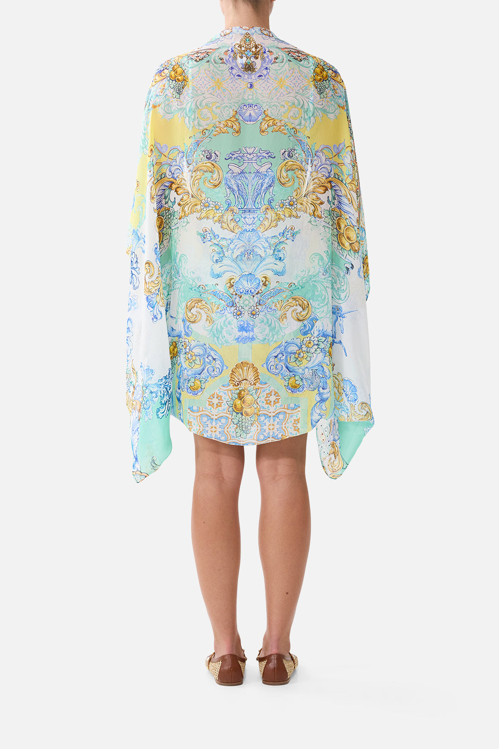 MNCAM131026140621503_2 CAMILLA Silk Chiffon Shrug Dial UP the Tiles - Image 2