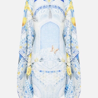 CAMILLA Silk Chiffon Shrug DE Nada Granada - Image 1