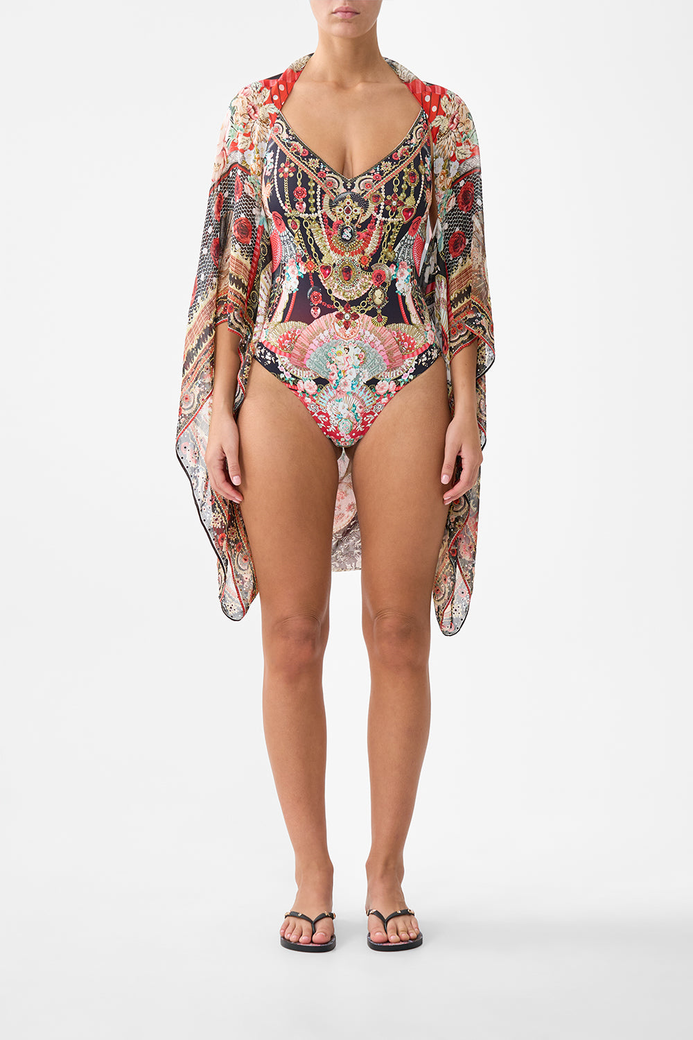 CAMILLA Silk Chiffon Shrug Daughters OF Duende - Image 1
