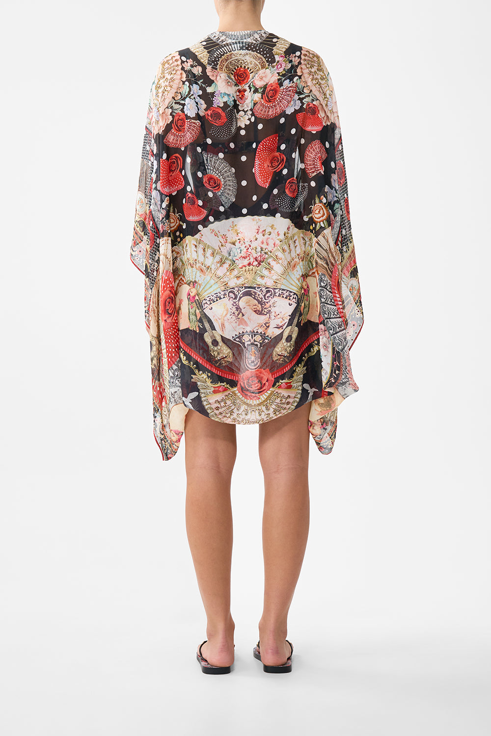 MNCAM131026140621505_2 CAMILLA Silk Chiffon Shrug Daughters OF Duende - Image 2