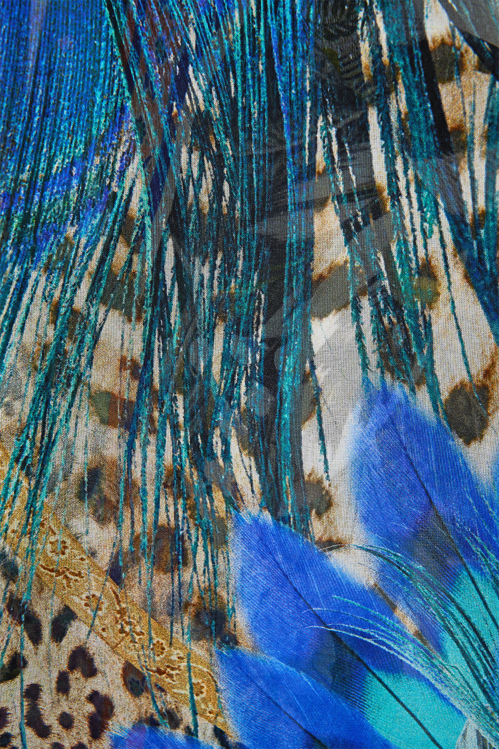 MNCAM131026140621508_3 CAMILLA Silk Chiffon Shrug Animal Alchemy - Image 3