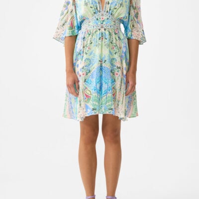 CAMILLA Short Waisted Dress Midsummer Mosaics - Image 1