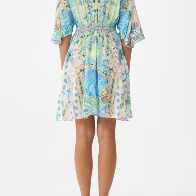 CAMILLA Short Waisted Dress Midsummer Mosaics - Image 2