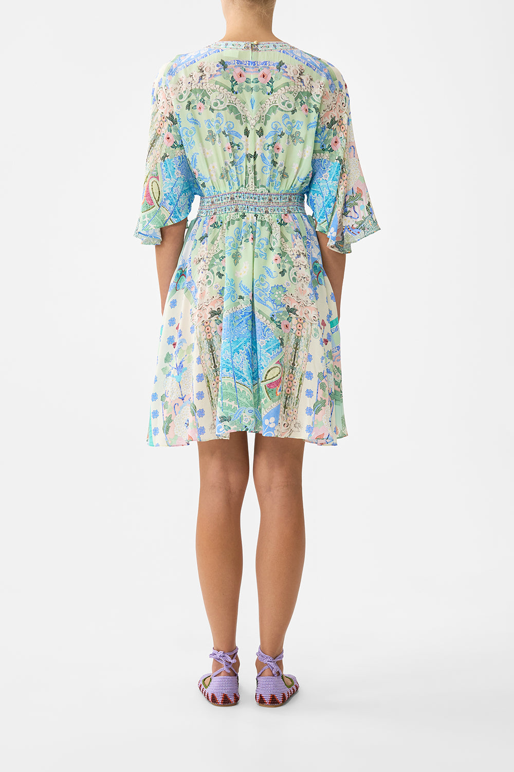MNCAM131026140621515_2 CAMILLA Short Waisted Dress Midsummer Mosaics - Image 2