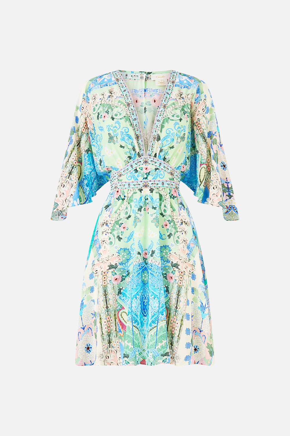 MNCAM131026140621515_3 CAMILLA Short Waisted Dress Midsummer Mosaics - Image 3