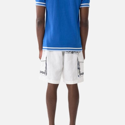 CAMILLA Short Sleeve Quarter Zip Knit Polo Shirt DE Nada Granada - Image 2