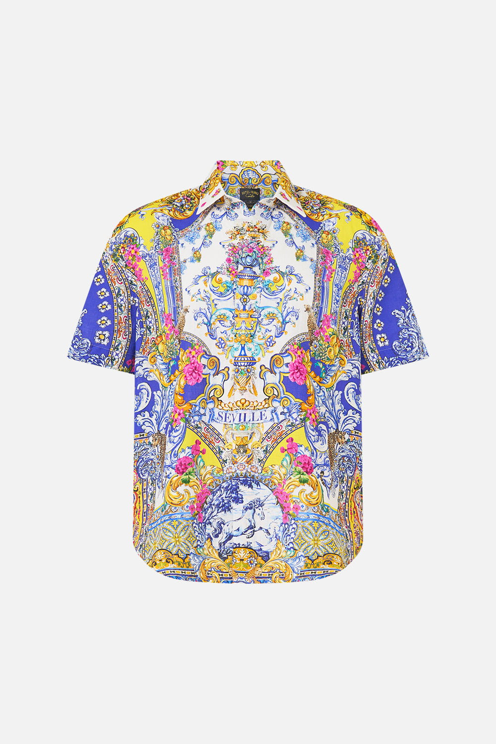 MNCAM131026140621529_3 CAMILLA Short Sleeve Oversized Shirt España Nirvana - Image 3